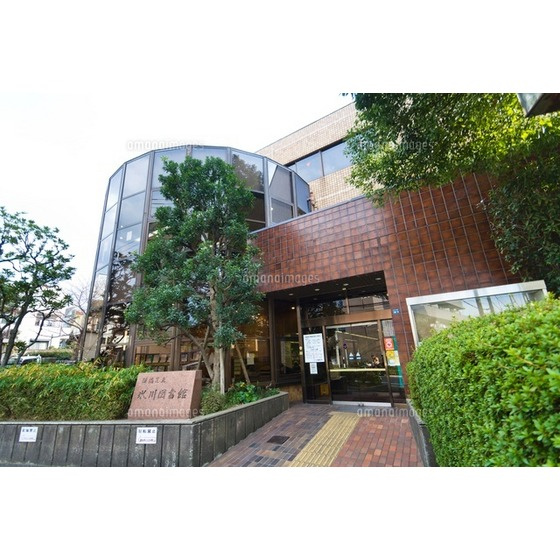 パーソネージュ中板橋の周辺|図書館「板橋区立氷川図書館まで839ｍ」