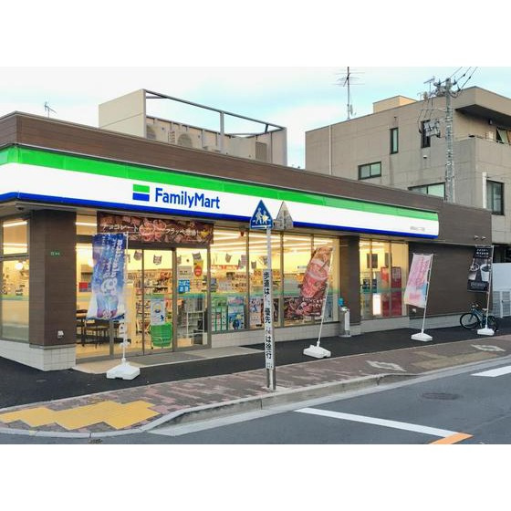 ソアール新桜台の周辺|コンビニ「ファミリーマート練馬桜台二丁目店まで92ｍ」