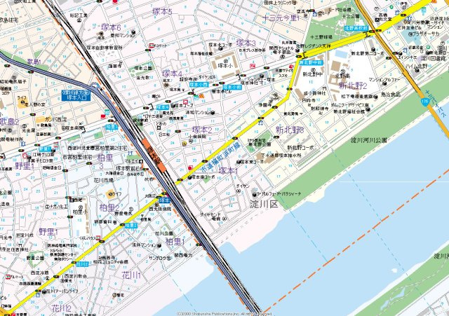 【地図】 | Live Flat Tsukamoto