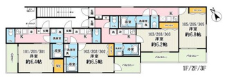 【区画図】 | T3ハウス　新座