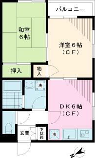 サンホープ白山の間取り