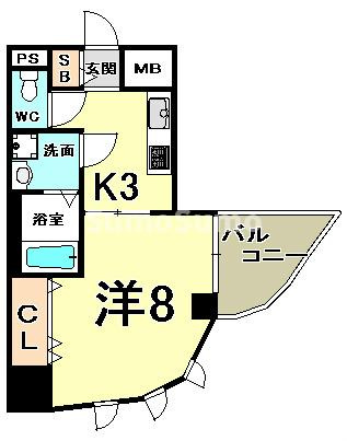 WELLBEAR新神戸の間取り