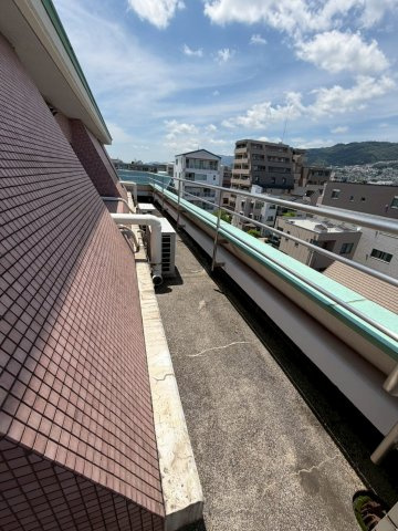 イルシオンド芦屋のバルコニー