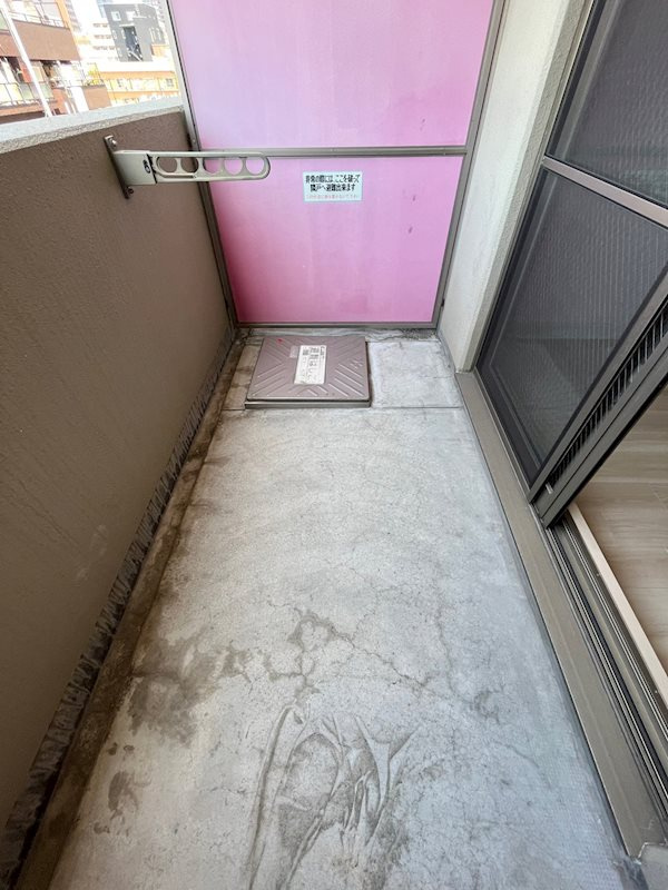 CITY SPIRE心斎橋EASTのバルコニー