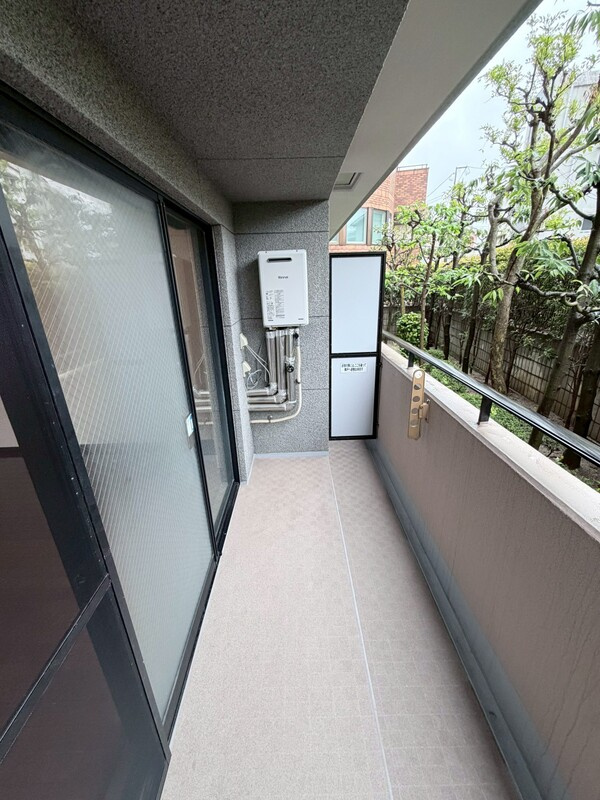 藤和芦屋川ホームズのバルコニー