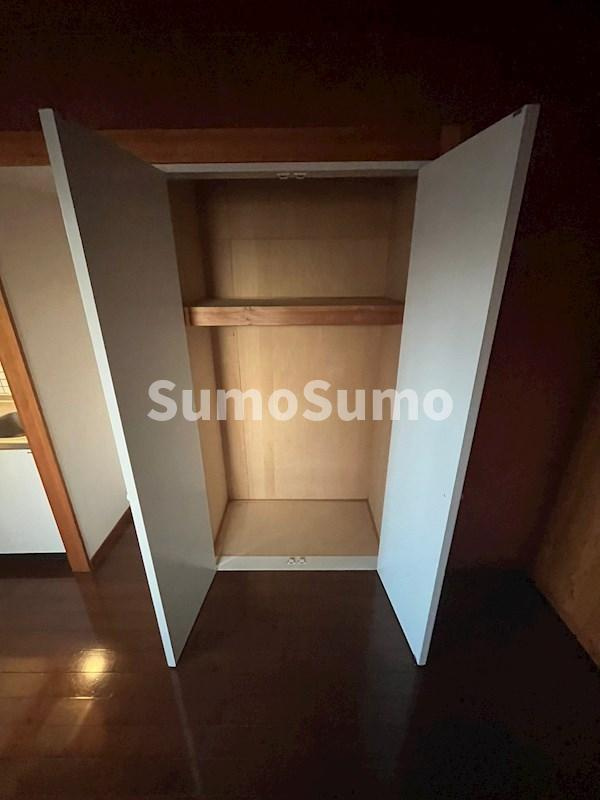 22番館の収納|専用の収納スペースです