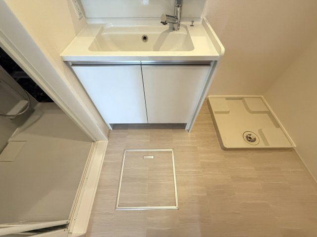 ヴィラ新本町の洗面所
