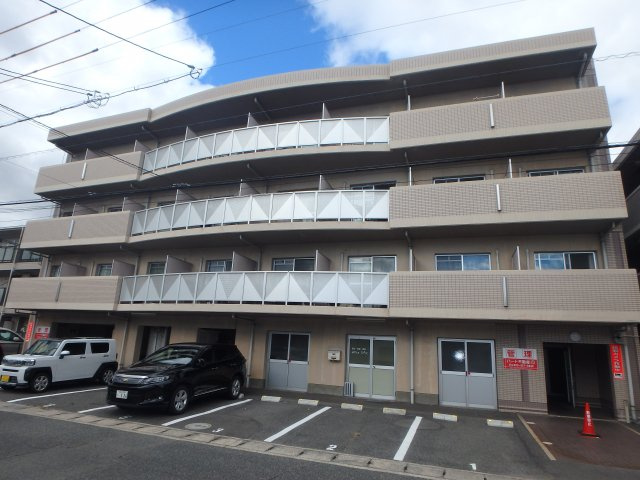 コンフォールの外観|岡山市北区下中野　コンフォール　1K　外観