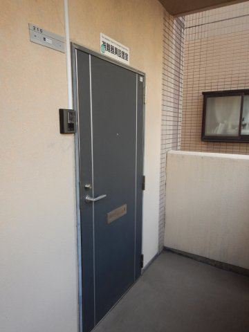 コンフォールの玄関|岡山市北区下中野　コンフォール　1K　玄関