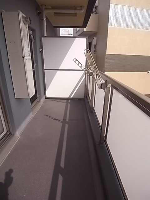 トレスオハス稲葉荘のバルコニー