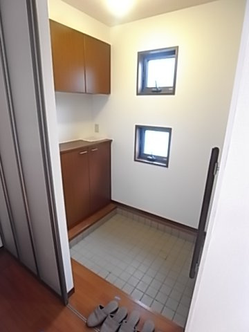 シャーメゾン北夙川B棟の玄関