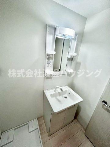 レジデンスコート江坂の洗面所