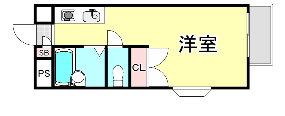 ペイサージュ御影の間取り