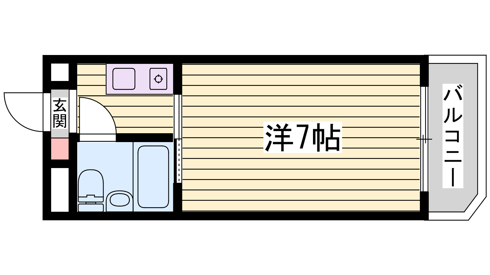 メイトピア久保の間取り