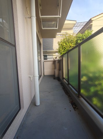 近畿荘のバルコニー