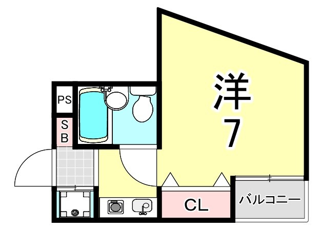 ロイヤルメゾン塚口Ⅹの間取り