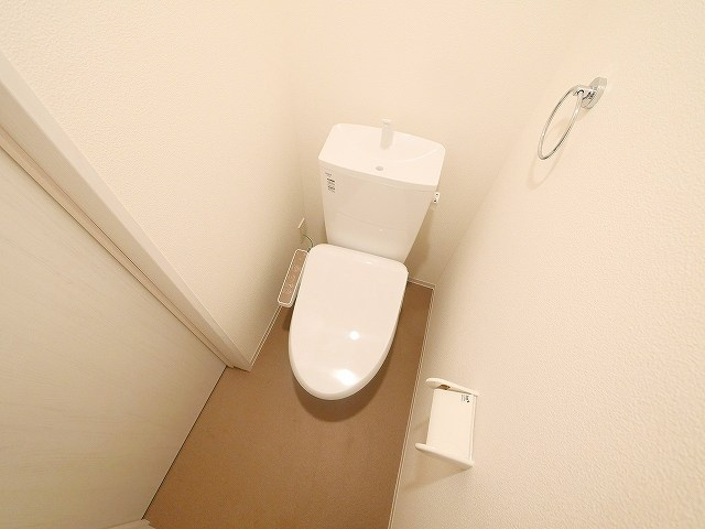 ジーメゾン奈良大安寺のトイレ|シンプルで使いやすいトイレです