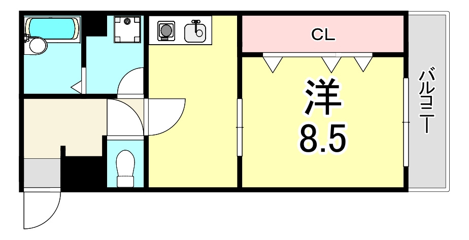 レグルスコートの間取り
