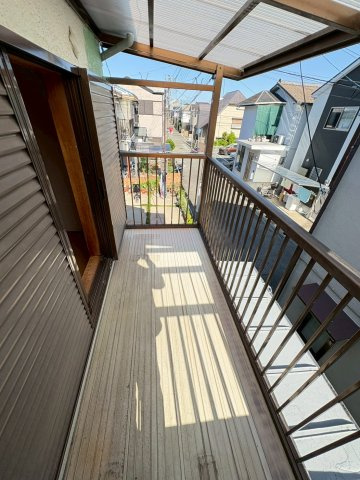 小林（上田）貸家のバルコニー