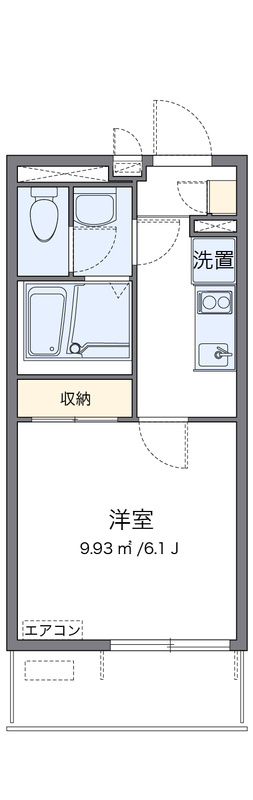 レオネクストCOZYの間取り
