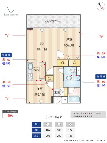 ル・パティオ瀬田の間取り