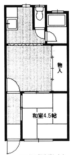 山下ハイツの間取り