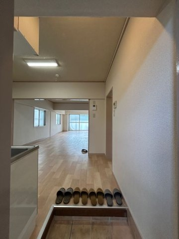 宝田マンションの玄関