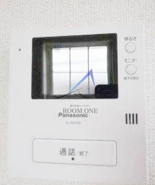 ＮＲハウスのセキュリティ|モニター付きインターホンです。