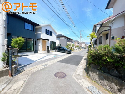 【前面道路含む現地写真】 | 三島市藤代町Ⅲ　新築一戸建て　2号棟 | 静かな住宅街です♪