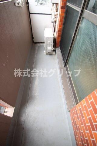 ライオンズマンション野毛山南のバルコニー