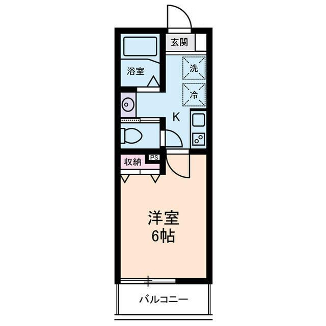 グランドール西尾久の間取り|間取りです。