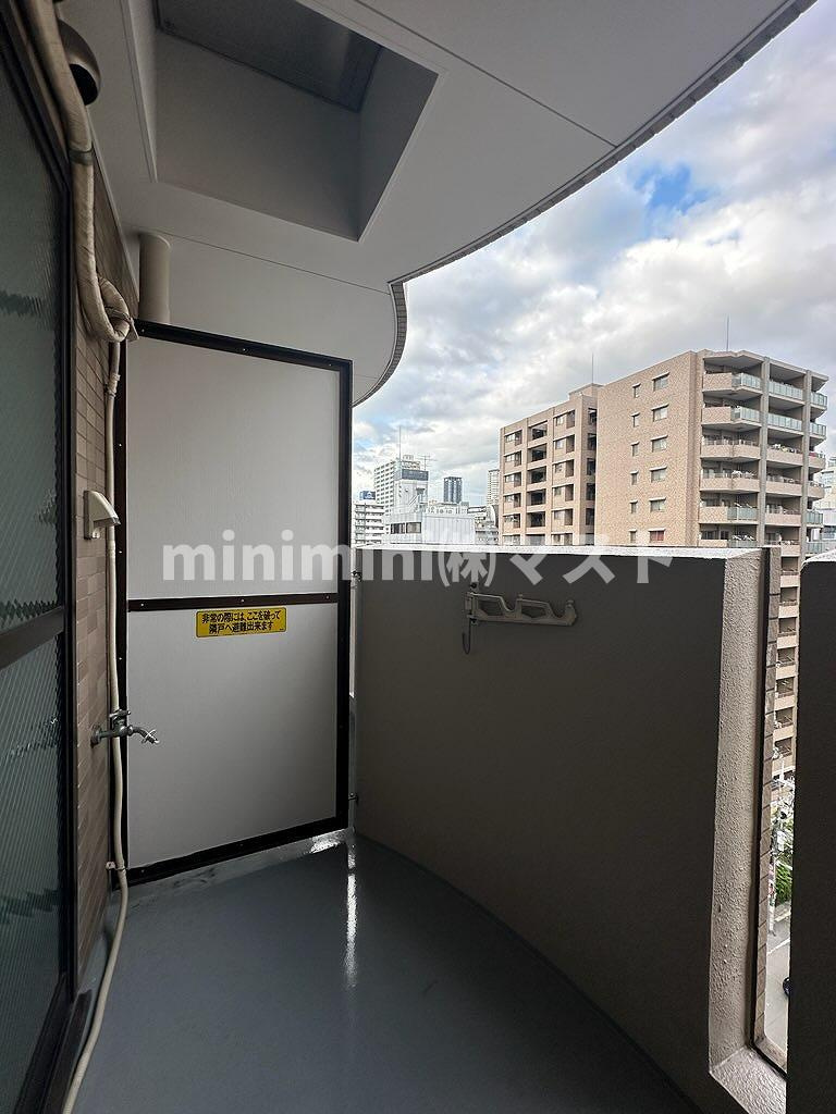 ドエル南本町のバルコニー
