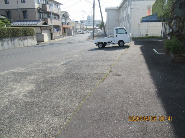 津山市山北アパート・貸店舗付きの駐車場