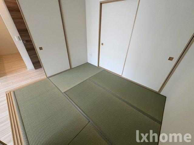 ミリカ・ヒルズⅡ街区(D棟)の和室|和室があれば、来客や子供用のスペースとして活躍します