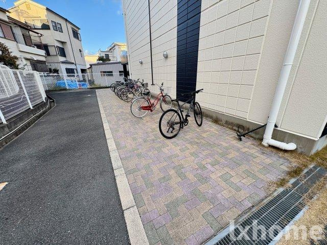 ラフィーネ筒井のエントランス