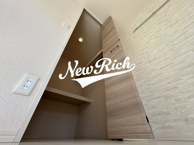 前橋市箱田町のアパートの収納