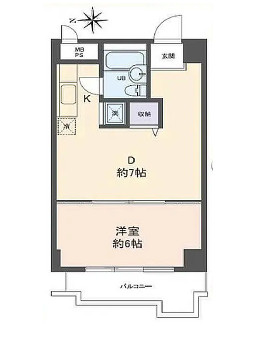 【間取り】 | 朝日プラザ高津Ⅲ