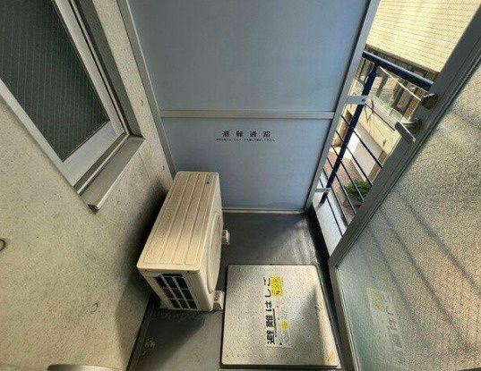 Ｍスクエアのバルコニー