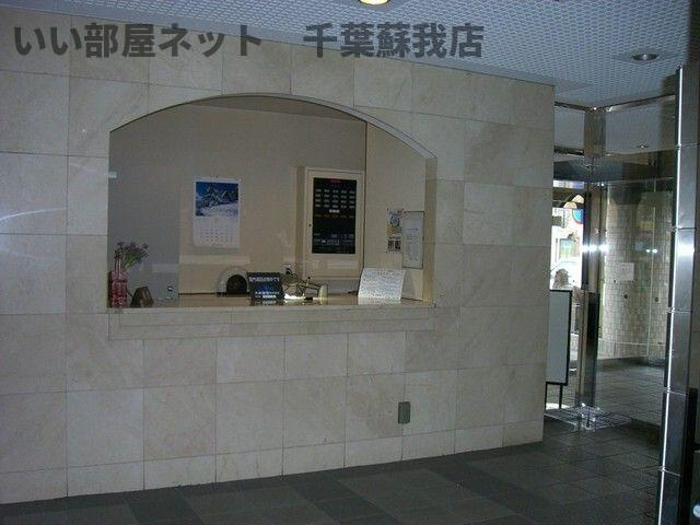 ライオンズマンション千葉県庁前のエントランス