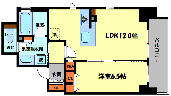 プレサンスロジェ本町の間取り|プレサンスロジェ本町　間取り