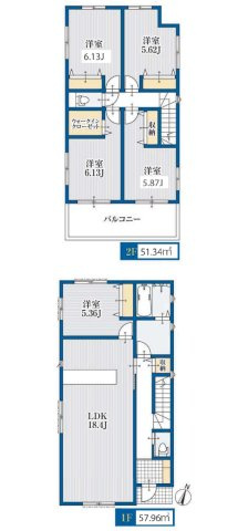 自然と静けさが残る住宅街に佇む、18〜22帖超LDKを備えたゆとりの新築全3棟★仲介手数料無料★