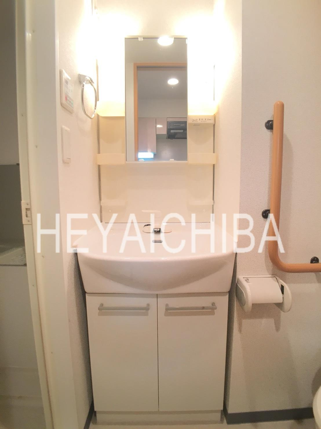 エルニシア上野Northeastの洗面所