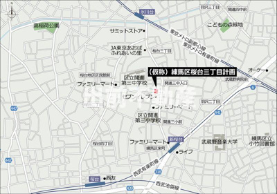 【地図】 | プラネソシエプラス桜台