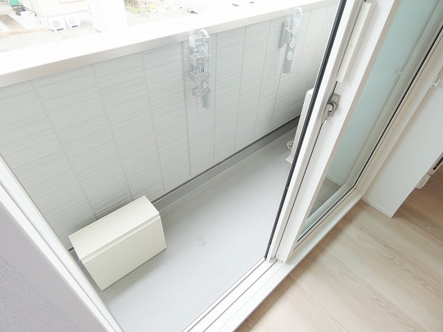 D-room豊田のバルコニー