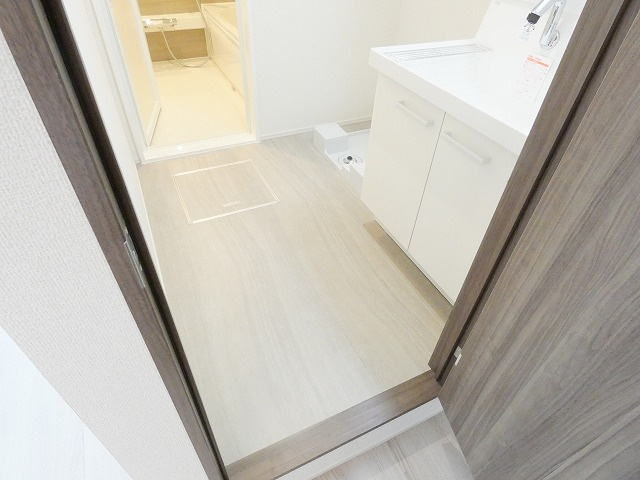 D-room豊田の洗面所