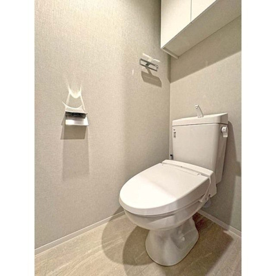 【トイレ】 | Skuld江東牡丹 | 落ち着いた色調のトイレです