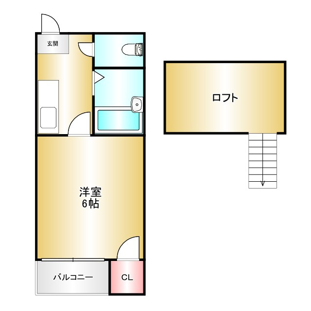 くじら館の間取り|別号数タイプ