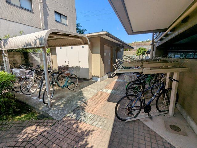 西大島ハイムの駐輪場|～駐輪場 写真～