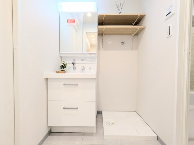 ジョイフル門前仲町第1の独立洗面台|～洗面化粧室写真～