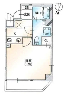 オーキッドレジデンス本駒込の間取り